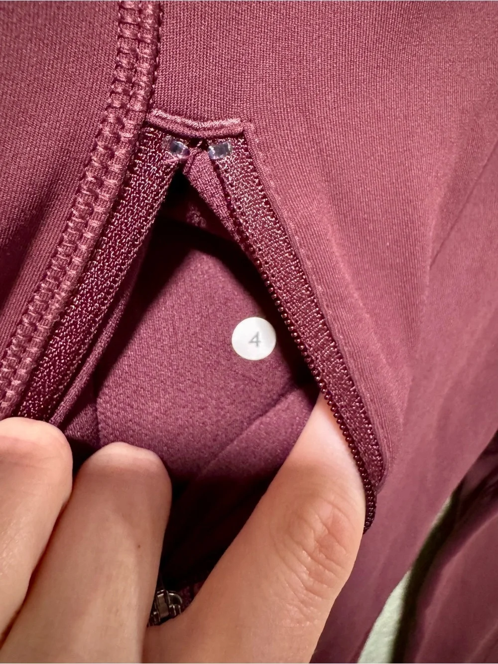 lululemon Maroon Leggings Size 4